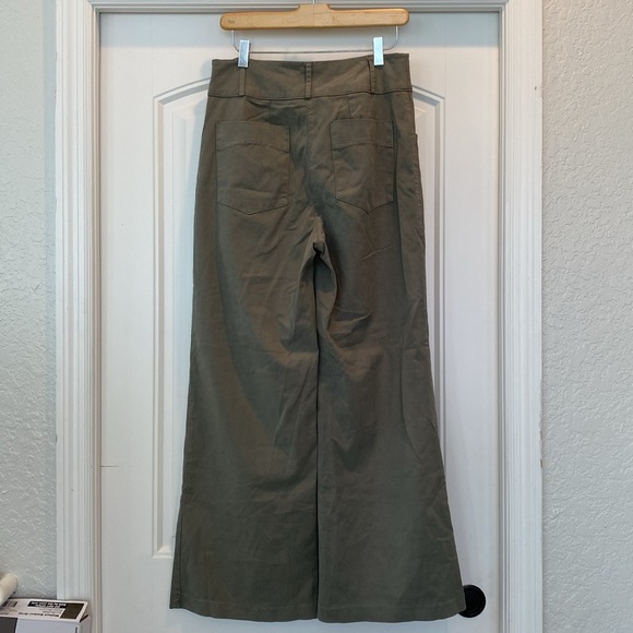 Self Contrast Aria Hi-Waist Pants stretch - Picture 7 of 12